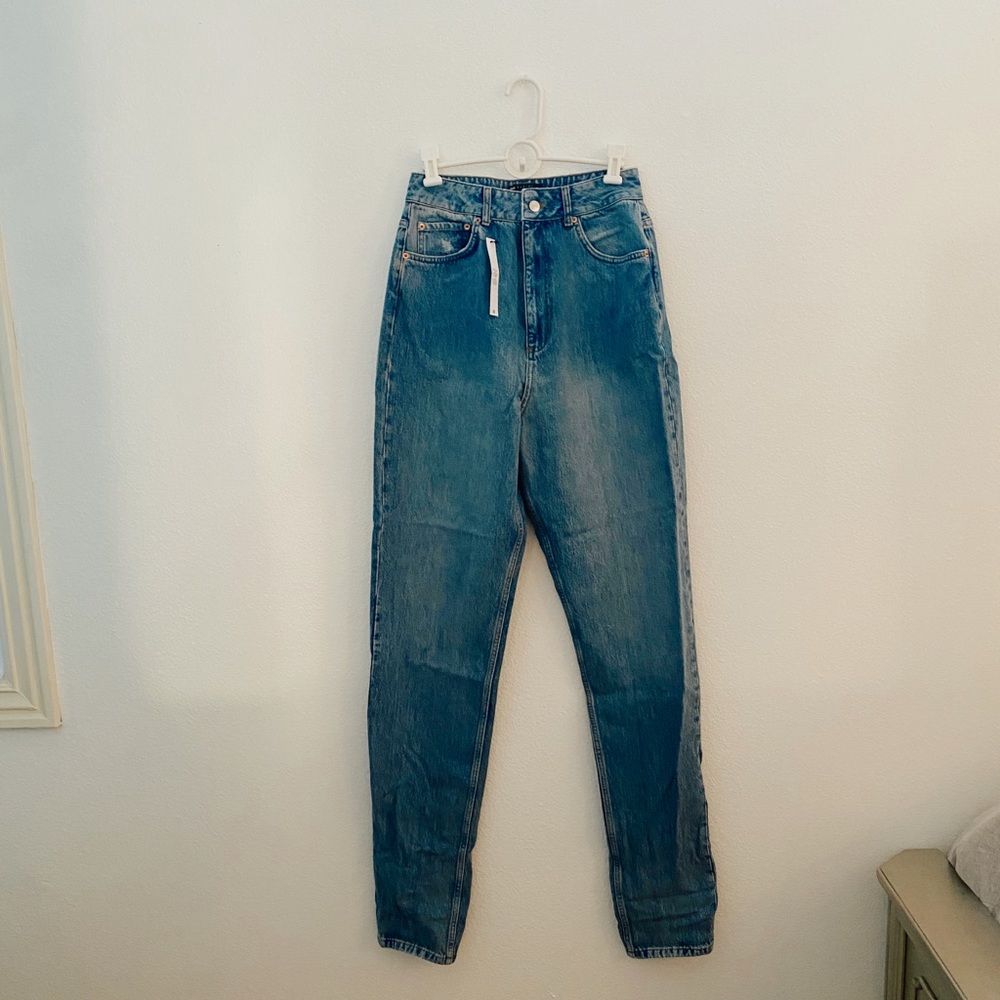 asos high rise slouchy mom jeans